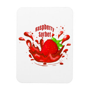 Magnet Flexible Sorbet de framboise