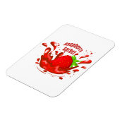 Magnet Flexible Sorbet de framboise (Côté Gauche)