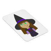 Magnet Flexible sorcière chibi (Côté Droit)