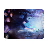 Magnet Flexible Sorcière mystique (Horizontal)