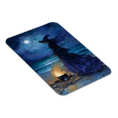 Magnet Flexible Sorcière par la mer Lune Flexible (Côté Droit)