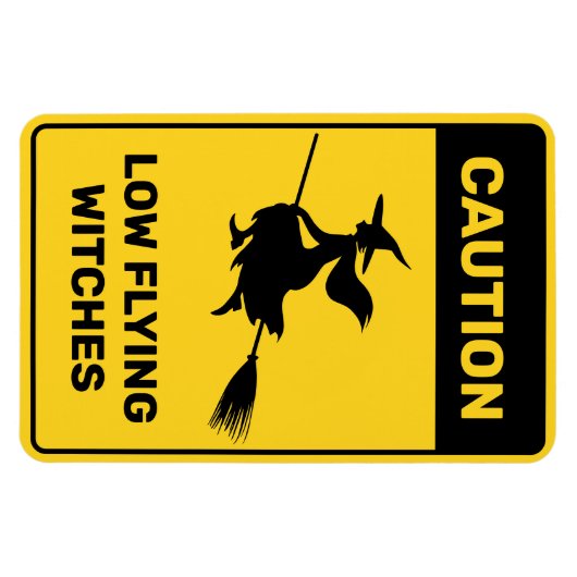 Magnet Flexible Sorcière sur chambre (Horizontal)