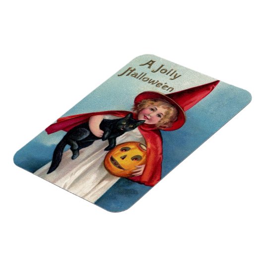 Magnet Flexible Sorcière vintage (Côté Gauche)