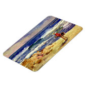 Magnet Flexible Sorolla - Garçon sur le sable, art (Côté Gauche)