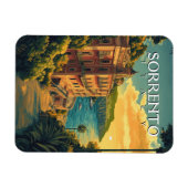 Magnet Flexible Sorrente Italie - Véritable paysage urbain (Horizontal)