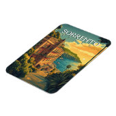 Magnet Flexible Sorrente Italie - Véritable paysage urbain (Côté Gauche)