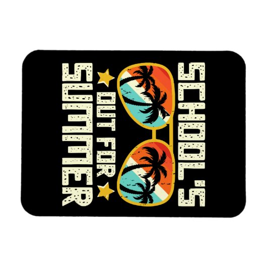 Magnet Flexible Sortie de l'école pour l'été (Horizontal)