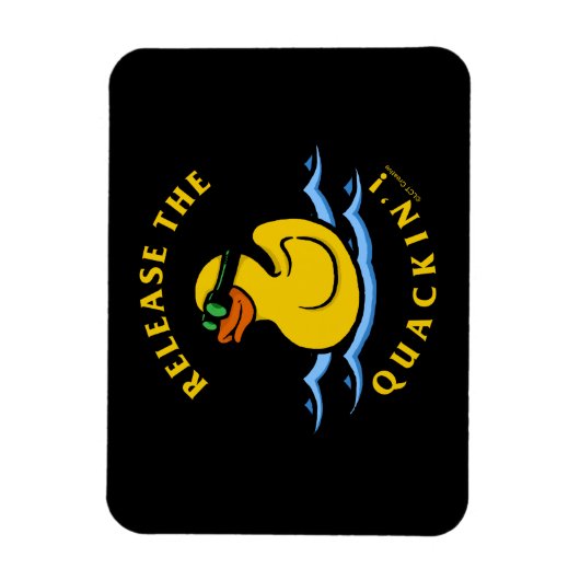 Magnet Flexible Sortir Le Quackin' (Vertical)