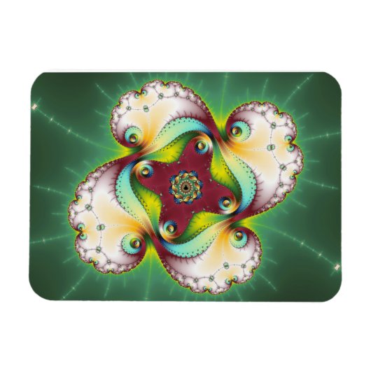 Magnet Flexible Soubltle Glow - Fractal Art (Horizontal)