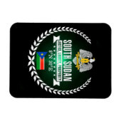 Magnet Flexible Soudan du Sud (Horizontal)