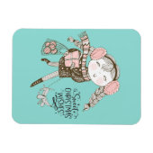 Magnet Flexible Souhaits de Noël doux (Horizontal)