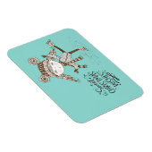 Magnet Flexible Souhaits de Noël doux Patinage sur glace (Côté Droit)