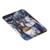 Magnet Flexible Soupe à la tête de poisson, Singapour (Côté Droit)