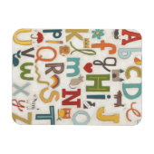 Magnet Flexible Soupe Alphabet (Horizontal)