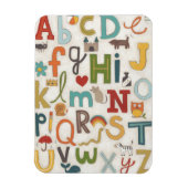 Magnet Flexible Soupe Alphabet (Vertical)