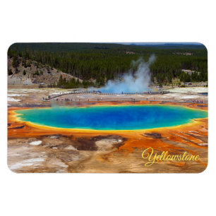 Magnet Flexible Source thermale Aimant-Prismatique de Yellowstone