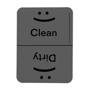 Magnet Flexible Sourire/froncement de sourcils - gris de Drk