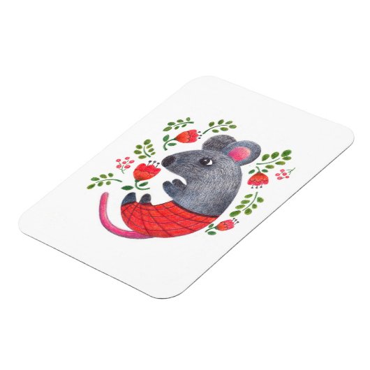 Magnet Flexible souris dessinée (Côté Gauche)