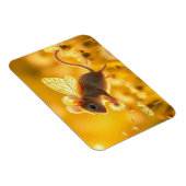Magnet Flexible Souris Fée dans le jardin (Côté Droit)