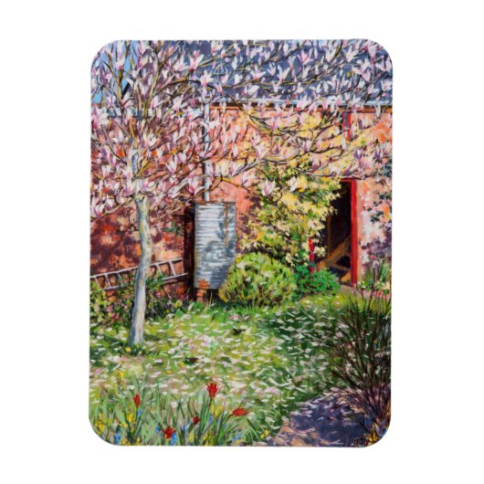 Magnet Flexible Sous la Magnolia (Vertical)