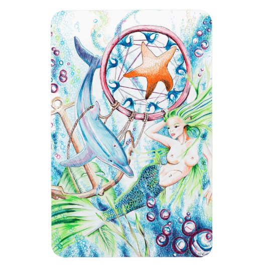 Magnet Flexible Sous la mer (Vertical)