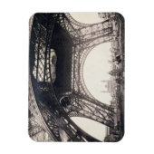 Magnet Flexible Sous la Tour Eiffel, avant de monter, de "L" (Vertical)