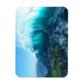 Magnet Flexible Sous l'aimant flexible de la vague (Vertical)