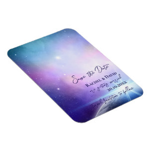Magnet Flexible Sous les étoiles Night Sky Wedding Enregistrer la 