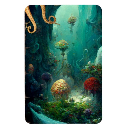 Magnet Flexible Sous-monde de la mer (Vertical)