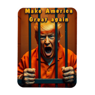 Magnet Flexible Soutenez Kamala Walz Justice Trump Drôle Satire