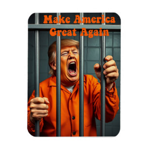 Magnet Flexible Soutenez Kamala Walz Justice Trump Drôle Satire