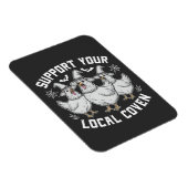 Magnet Flexible Soutenez votre Coven Roster local Halloween Éffray (Côté Droit)