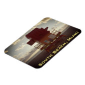 Magnet Flexible South Beach, Miami Lifeguard Stand (Ocean Secourt) (Côté Gauche)