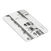 Magnet Flexible Southport : Section et détails de la terrasse supé (Côté Droit)