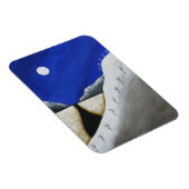 Magnet Flexible Southwest Desert Winter Arizona Folk Art (Côté Droit)