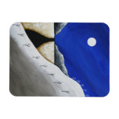 Magnet Flexible Southwest Desert Winter Arizona Folk Art (Horizontal)