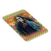 Magnet Flexible Southwest Native American Brave (Côté Droit)