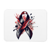 Magnet Flexible Soutien du cancer (Horizontal)