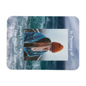 Magnet Flexible Souvenir commémoratif océan mer plage (Horizontal)