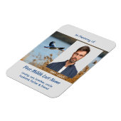 Magnet Flexible Souvenir commémoratif oies du lac oiseaux (Côté Gauche)