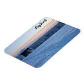 Magnet Flexible Souvenir Couché de soleil en Laponie (Côté Gauche)