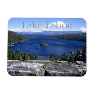 Magnet Flexible Souvenir de Lake Tahoe Emerald Bay