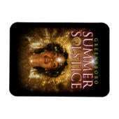 Magnet Flexible Souvenir du Greensboro Summer Solstice 2024 (Horizontal)