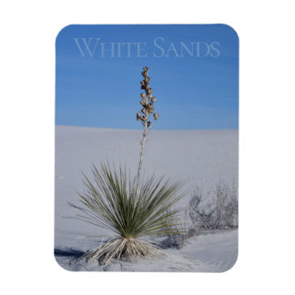 Magnet Flexible Souvenir Frigo du Parc National de White Sands