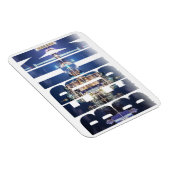 Magnet Flexible souvenir texte de Berlin (Côté Droit)