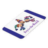 Magnet Flexible Soy à la chorale mondiale (Côté Gauche)