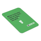 Magnet Flexible Soy Latté (Côté Droit)