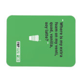 Magnet Flexible Soy Latté (Horizontal)