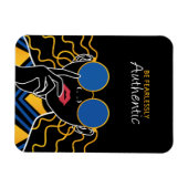 Magnet Flexible Soyez authentiques sans crainte (Horizontal)