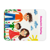 Magnet Flexible Soyez fier de votre enfant ajouter des oeuvres à c (Horizontal)